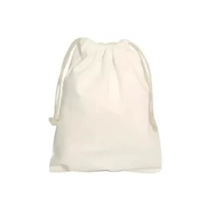 MOCHILINHA DE ALGODÃO NATURAL CERTIFICADA BCI 35X40
